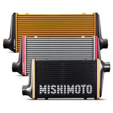 Load image into Gallery viewer, Mishimoto Universal Carbon Fiber Intercooler - Matte Tanks - 450mm Gold Core - C-Flow - BL V-Band