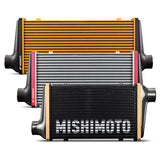 Mishimoto Universal Carbon Fiber Intercooler - Gloss Tanks - 600mm Black Core - S-Flow - DG V-Band