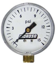 Cargar imagen en el visor de la galería, Moroso Tire Pressure Gauge Head 0-15psi (Replacement for Part No 89550)