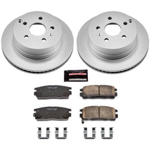 Cargar imagen en el visor de la galería, Power Stop 10-17 Chevrolet Equinox Rear Z17 Evolution Geomet Coated Brake Kit