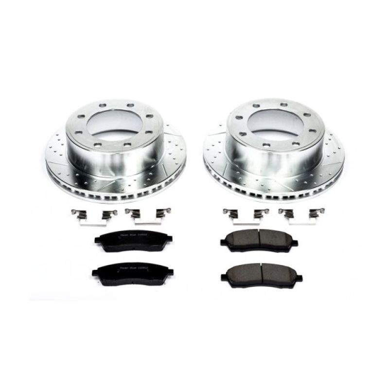 Power Stop 00-05 Ford Excursion Rear Z23 Evolution Sport Brake Kit