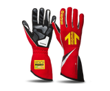 Momo Corsa R Gloves Size 9 (FIA 8856-2000)-Red