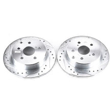 Cargar imagen en el visor de la galería, Power Stop 10-12 Lexus HS250h Rear Evolution Drilled &amp; Slotted Rotors - Pair