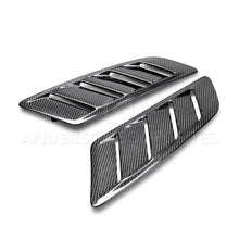 Cargar imagen en el visor de la galería, Anderson Composites 2015-2017 Ford Mustang Type-AB Carbon Fiber Hood Vents