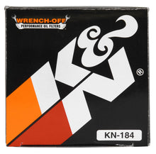 Load image into Gallery viewer, K&amp;N Oil Filter 2.688in Height x 3.031in OD Powersports - Canister