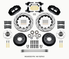 Cargar imagen en el visor de la galería, Wilwood Narrow Superlite 6R Front Hub Kit 14.00in Drilled 82-92 Camaro//Firebird