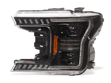 Load image into Gallery viewer, Raxiom 18-20 Ford F-150 LED Halo Surround Headlights with White DRL- Black Housing- Clear Lens