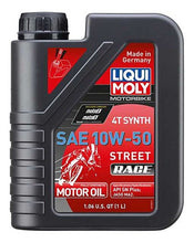 Cargar imagen en el visor de la galería, LIQUI MOLY 1L Motorbike 4T Synth SAE 10W50 Street Race
