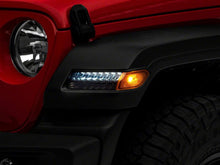 Cargar imagen en el visor de la galería, Raxiom 18-23 Jeep Wrangler JL Sport Axial Series SEQL LED Parking/Turn Signal Lights- Smoked