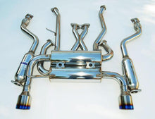 Load image into Gallery viewer, Invidia 07+ Infiniti G37 Coupe Gemini Rolled Titanium Tip Cat-back Exhaust