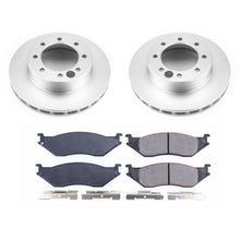 Cargar imagen en el visor de la galería, Power Stop 99-04 Ford F-550 Super Duty Front Z17 Coated Brake Kit