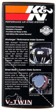 Load image into Gallery viewer, K&amp;N Intake System for Harley-Davidson - Color (Red) - Style (Triangle) - Size (6-8)