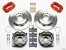 Cargar imagen en el visor de la galería, Wilwood Forged Dynalite P/S Park Brake Kit-Red AMC 71-74 2.60in Offset