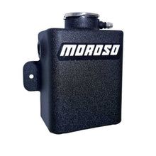 Cargar imagen en el visor de la galería, Moroso Universal 1.25qt Coolant Expansion Tank - Black Powder Coat