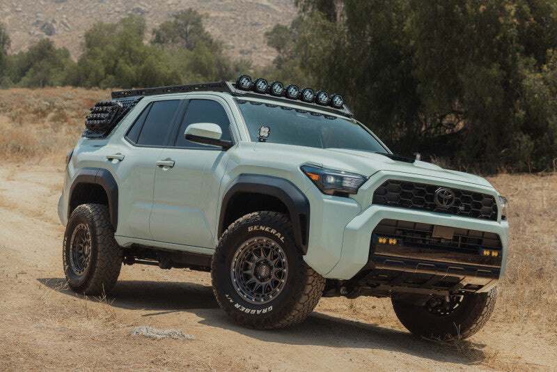 DV8 Offroad 25-26 Toyota 4Runner Exterior Window Molles (Use w/ PN dveRRTF3-02) - Driver & Passenger