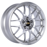 BBS RS-GT 19x9.5 5x120 ET40 CB72.5 Diamond Silver Center Diamond-Cut Rim Wheel - PFS/Clip Req