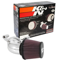 Cargar imagen en el visor de la galería, K&amp;N 01-15 Harley-Davidson Touring 96 / 103 / 08-15 Bright Aircharger Performance Intake