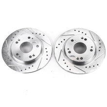 Cargar imagen en el visor de la galería, Power Stop 11-15 Honda CR-Z Rear Evolution Drilled &amp; Slotted Rotors - Pair