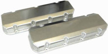 Cargar imagen en el visor de la galería, Moroso Chevrolet Big Block Valve Cover w/Billet Rail - No Logo - Exhaust &amp; Intake Pockets - Aluminum