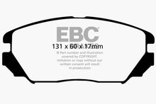 Load image into Gallery viewer, EBC 08-09 Hyundai Azera 3.3 Greenstuff Front Brake Pads