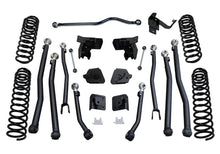 Cargar imagen en el visor de la galería, Superlift 07-18 Jeep Wrangler JK 4in Long Arm Kit - Fox RES Shocks