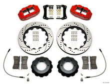 Load image into Gallery viewer, Wilwood Narrow Superlite Red 6R Front Kit 14in Drilled Rotor w/ Lines 05-15 Toyota Tacoma