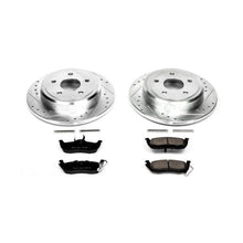 Cargar imagen en el visor de la galería, Power Stop 06-10 Jeep Commander Rear Z23 Evolution Sport Brake Kit