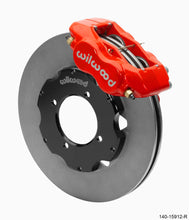 Cargar imagen en el visor de la galería, Wilwood Dynalite Front Big Brake Kit 11.00in ULHP-30 Vane Plain Face Rotors - Red