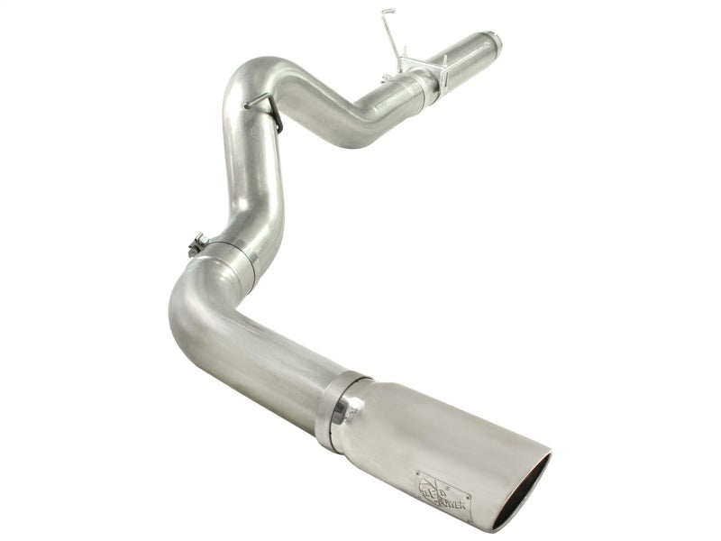 aFe Atlas Exhaust DPF-Back Aluminized Steel Exhaust Dodge Diesel Trucks 07.5-12 L6-6.7L Polished Tip