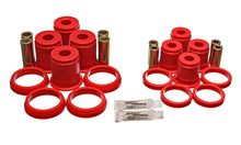 Cargar imagen en el visor de la galería, Energy Suspension 93-98 Jeep Grand Cherokee Red Rear Control Arm Bushings-Must reuse OEM Outer Shell