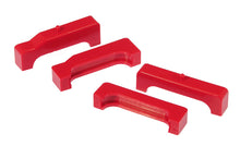 Cargar imagen en el visor de la galería, Prothane 88-98 Chevy Truck Big Block Radiator Insolators - Red