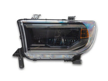 Cargar imagen en el visor de la galería, Raxiom 07-13 Toyota Tundra CXR Series LED Projector Headlights- Black Housing- Clear Lens