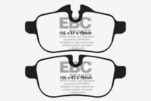 Load image into Gallery viewer, EBC 09+ BMW Z4 3.0 (E89) Greenstuff Rear Brake Pads