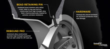Cargar imagen en el visor de la galería, ICON Rebound Pro 17x8.5 / 5x5.5 / 0mm / 4.75in BS Titanium Wheel