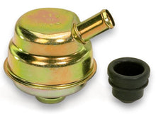 Cargar imagen en el visor de la galería, Moroso Oil Separator/Breather - 5/8in Hose - Gold Iridite