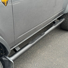 Cargar imagen en el visor de la galería, Go Rhino 21-26 Ford Bronco (4dr) 4000 Series Side Steps - Cab Length - Tex. Blk