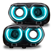 Cargar imagen en el visor de la galería, Oracle 15-21 Dodge Challenger RGB+W Headlight DRL Upgrade Kit - ColorSHIFT - BC1