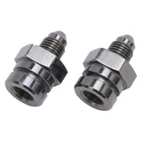 Russell Performance -3 AN SAE Adapter Fitting (2 pcs.) (Black)