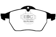 Cargar imagen en el visor de la galería, EBC 99-02 Saab 9-3 Convertible Yellowstuff Front Brake Pads