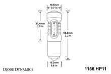 Cargar imagen en el visor de la galería, Diode Dynamics 1156 LED Bulb HP11 LED - Amber (Pair)