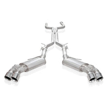 Cargar imagen en el visor de la galería, Stainless Works 2016-18 Camaro SS Exhaust 3in X-Pipe AFM Valves NPP Replacement Valves 4in Quad Tips