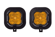 Cargar imagen en el visor de la galería, Diode Dynamics SS3 LED Pod Max Type SD Kit - Yellow SAE Fog
