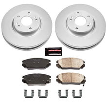 Cargar imagen en el visor de la galería, Power Stop 06-10 Hyundai Sonata Front Z17 Evolution Geomet Coated Brake Kit