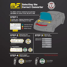 Cargar imagen en el visor de la galería, Magnaflow 03-06 Matrix L4 1.8 OEM Underbody Direct Fit Converter