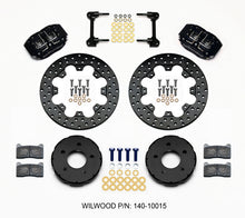 Cargar imagen en el visor de la galería, Wilwood Dynapro Radial Front Drag Kit 11.75in Drilled 94-04 Mustang