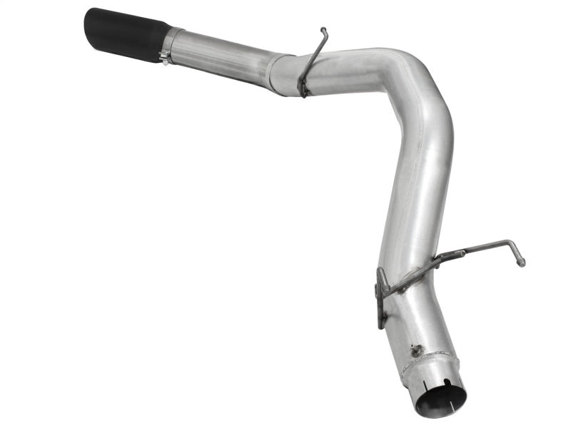 aFe Atlas 5in DPF-Back Aluminized Steel Exh Dodge RAM Diesel 13-14 L6-6.7L Mega Cab w/ Black Tip