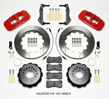 Cargar imagen en el visor de la galería, Wilwood AERO4 Rear Kit 14.25in Red 2014-Up Challenger w/Lines