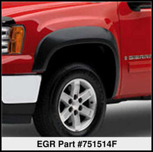 Cargar imagen en el visor de la galería, EGR 07-13 GMC Sierra LD Rugged Look Fender Flares - Front Pair (751514F)
