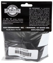 Cargar imagen en el visor de la galería, K&amp;N Round Tapered Drycharger Air Filter Wrap 8in B ID x 6.625in T ID x 10.5in H