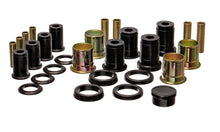 Cargar imagen en el visor de la galería, Energy Suspension 75 Chevy Monza/Vega Black Rear Control Arm Bushing Set